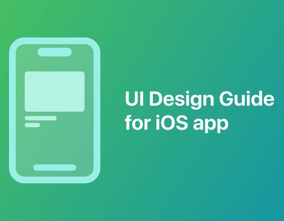 iOS UI design