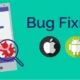 Bug fixing